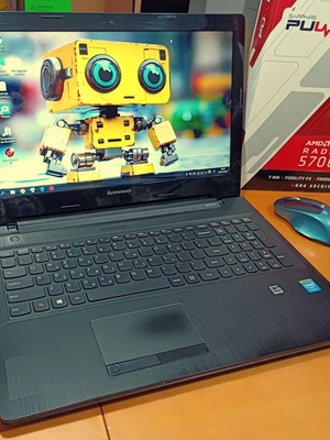 Lenovo G50-30 лаптоп употребяван с Intel Celeron, 4GB RAM, 500GB HDD, Windows 10, 15.6" екран