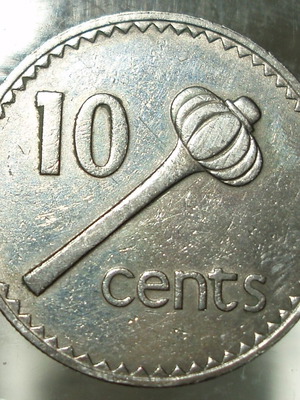 Νόμισμα 10 Cents Fiji 1969 μεταχειρισμένο