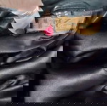  Ρετρό / Φυσικό δέρμα / σχεδιασμένο μπουφάν Calvin Klein jeans / μεγάλο μέγεθος L - XL