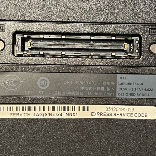 Dell Latitude E5430 laptop with Intel Core i5 and 8GB RAM