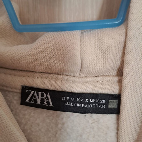 Zara women's sweatshirt beige, like new, size S
