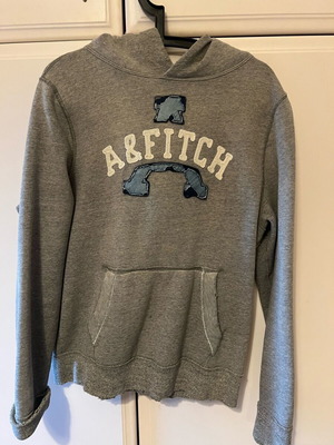 Abercrombie Hoodie gray like new