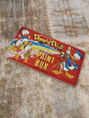 Винтидж Disney кутия за бои от 1950 употребявана