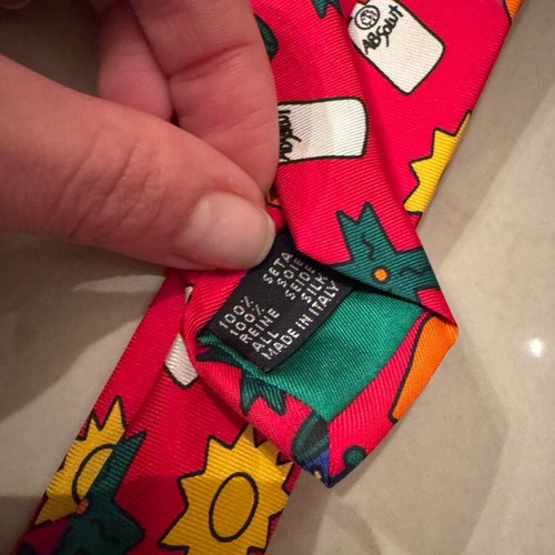 Absolut silk ties collection 7 pieces new, colorful