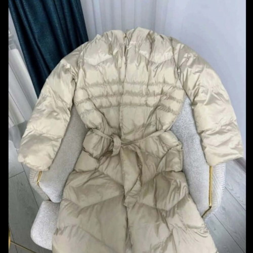 Coat beige, like new, warm and lightweight, small fits medium