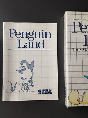 Sega Master System Penguin Land μεταχειρισμένο, λειτουργεί κανονικά