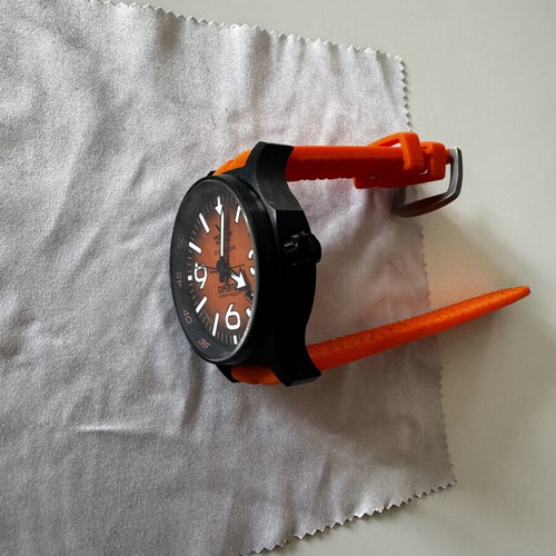 Vostok Europe Expedition North Pole-1 men's watch like new, black and orange