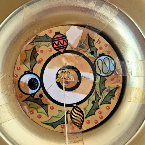 Ananiadis Greek Christmas Bell toy from 1970s