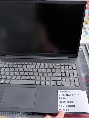 Laptop Lenovo Ryzen 3 7ης γενιάς 8GB RAM 512GB SSD Win 11 σαν καινούργιο