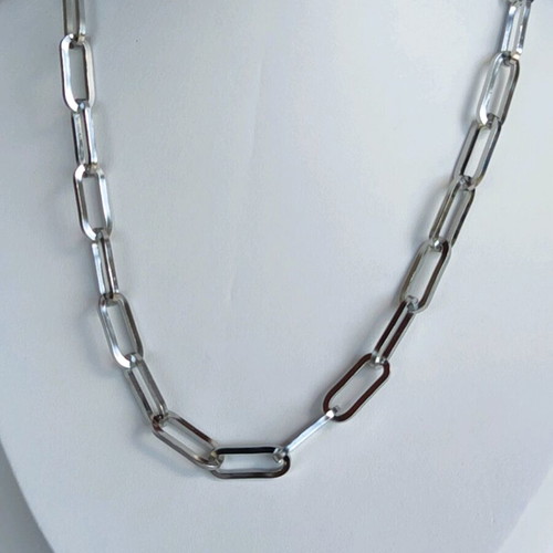 Steel Necklace New, Gold and Silver Color