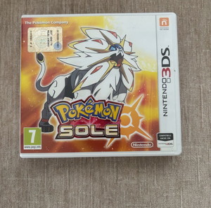 Pokemon Sun Nintendo 3DS κουτί