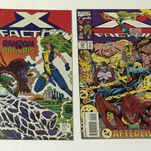 X-Factor Marvel Comics 4 used issues 1992-1994