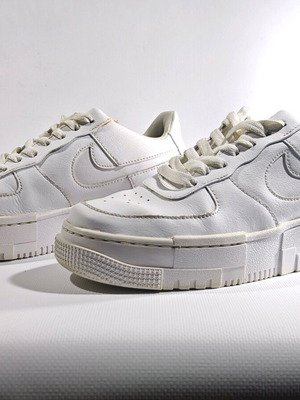 Nike Air Force 1 Pixel sneakers like new, size 40, white