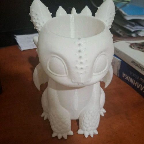 Fury Toothless figure γλάστρακι κατόπιν παραγγελίας