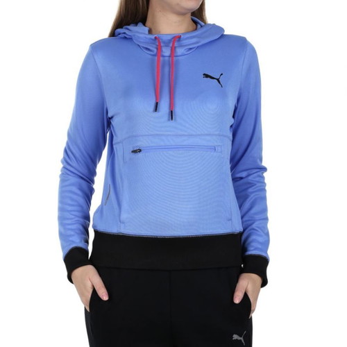 PUMA Shift Glimmer Hoodie women's hoodie top new, size M, blue