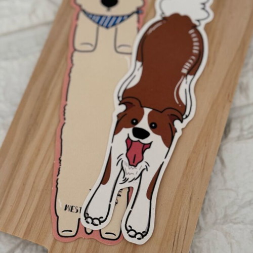 Dog Bookmarks Set of 2 New