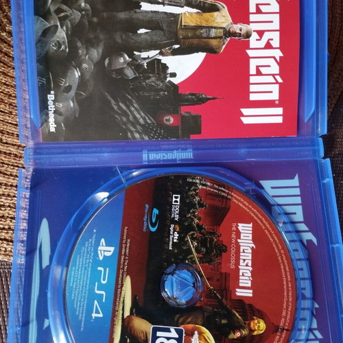 Wolfenstein game pack like new for PlayStation 4