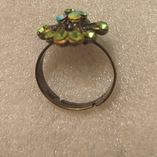 Ring used in green shade with adjustable size