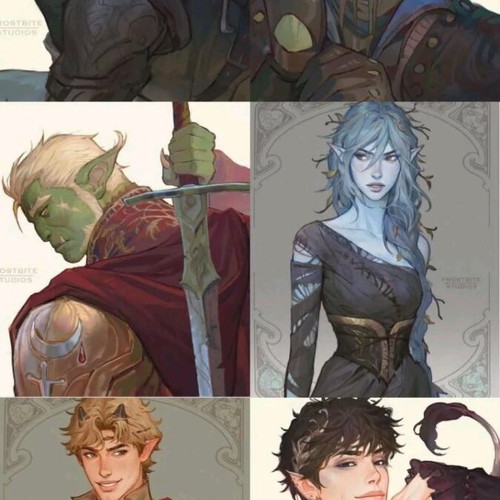 The Cruel Prince poster with characters from Holly Black