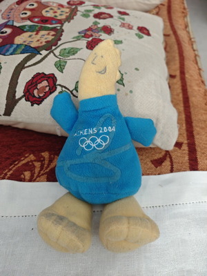 Athens 2004 λούτρινο αρκουδάκι μεταχειρισμένο