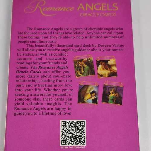 Romance Angels Oracle Cards by Doreen Virtue like new, English edition