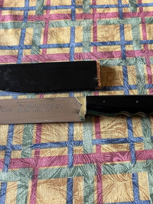 Traditional Cretan knife used