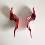 Mini Cooper 2 steering wheel shift paddle extensions new for R55-R59 2007-2012