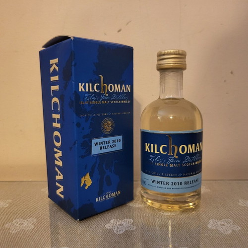 Kilchoman Winter 2010 Release whisky miniature new, sealed