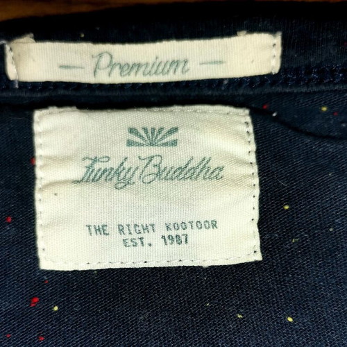 Funky Buddha T-shirt Medium like new, blue men's short sleeve