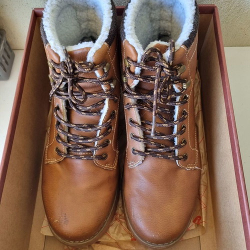 Footflex unisex winter boots with inner fur, size 42