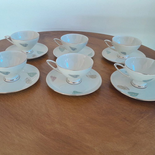 Porcelain cups Alka Bavaria, 6 pieces, like new