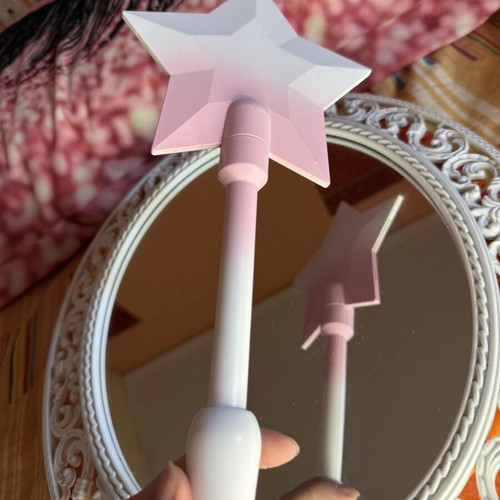 Pink Star Wand decorative accessory, like new