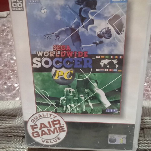 Sega Worldwide Soccer PC game sealed