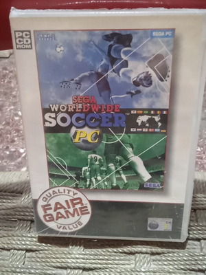 Sega Worldwide Soccer PC game sealed