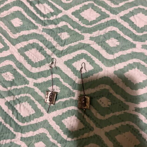 Handmade dangling earrings like new