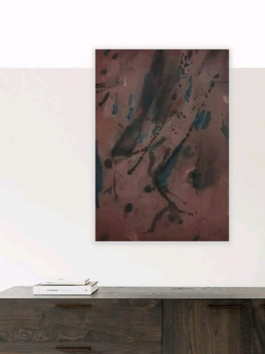 Large Painting Poetic Series 1.20x80 cm new, abstract art