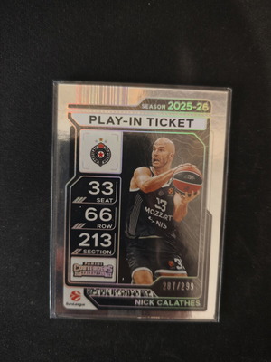 Nick Calathes Euroleague Contenders Play-In Ticket 289/299