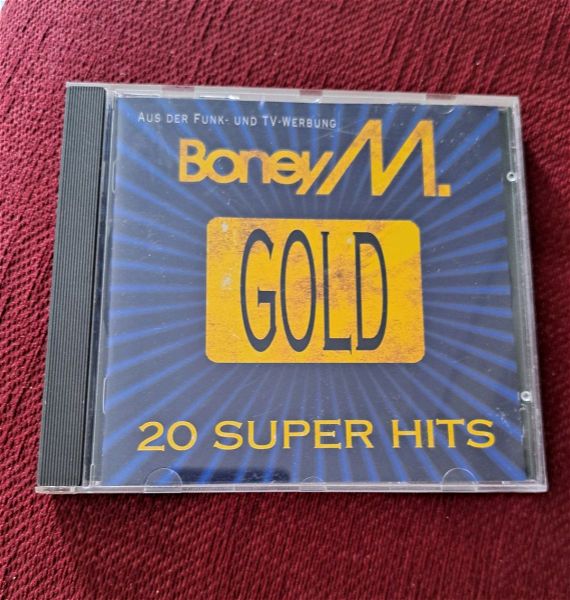  CD BONEY M - GOLD/20 SUPER HITS ALBUM - DISCO