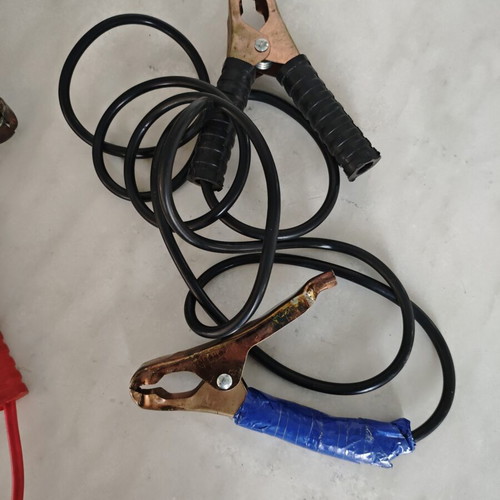 Car Battery Jump Start Cables used
