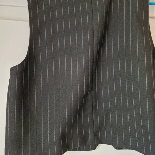Unisex vest H&M new, black with thin stripes