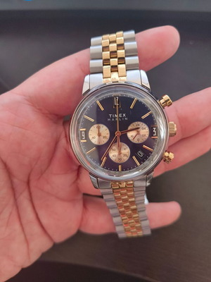 Timex Marlin Χρονογράφος Two-Tone 40mm σαν καινούργιο