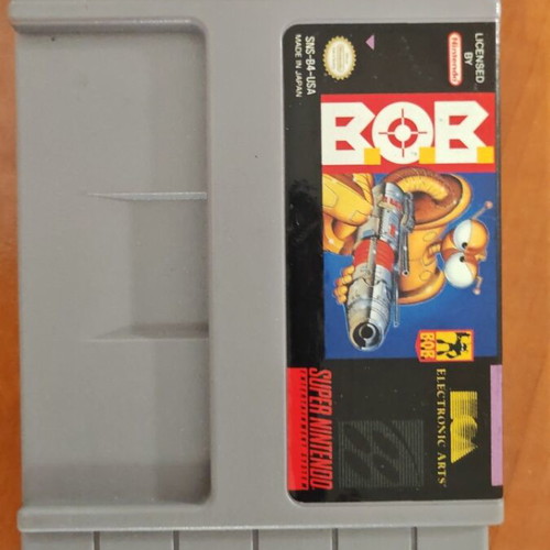Super Nintendo B.O.B. used game PAL edition