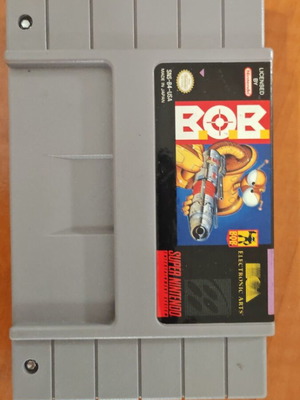 Super Nintendo B.O.B. used game PAL edition