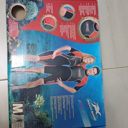 Pegaso Marine Shorty 3mm wetsuit size M new