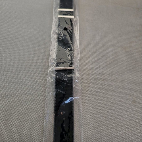Omega Nato strap like new, 21-22mm, black and grey