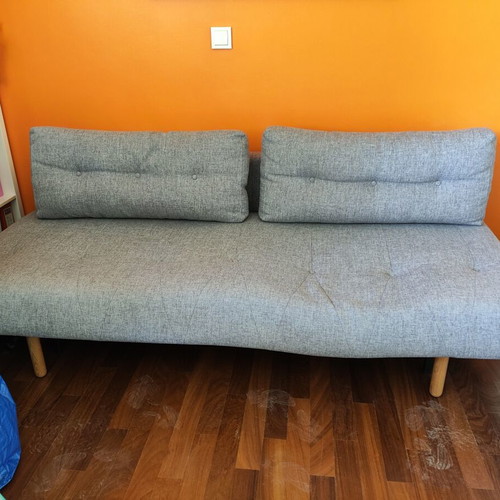 Innovation Sofa Nabli sofa bed used with two pillows 2m x 1m