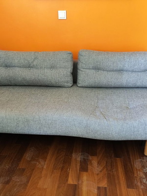 Innovation Sofa Nabli sofa bed used with two pillows 2m x 1m