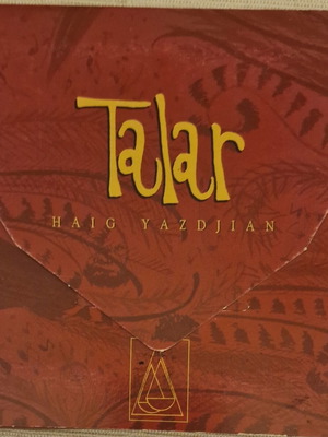 Haig Yazdjian Talar CD like new, Libra Music 1996