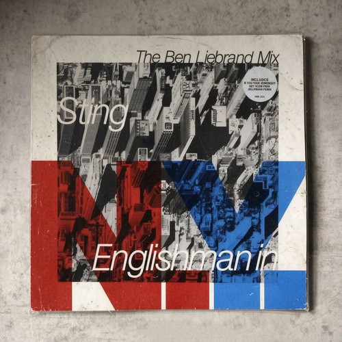 Sting Englishman In New York The Ben Liebrand Mix 12" vinyl maxi single used