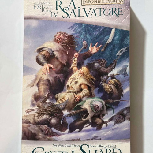 The Crystal Shard used book The Legend of Drizzt 4